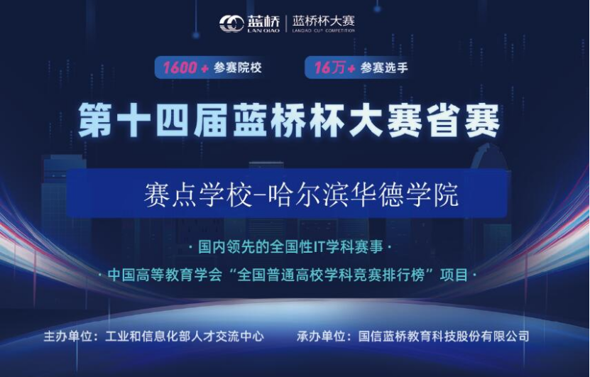 第十四届蓝桥杯全国软件和信息技术专业人才大赛省赛在williamhill体育举办